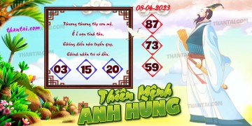 THIÊN MỆNH ANH HÙNG 08/04/2023