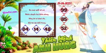 THIÊN MỆNH ANH HÙNG 19/04/2023