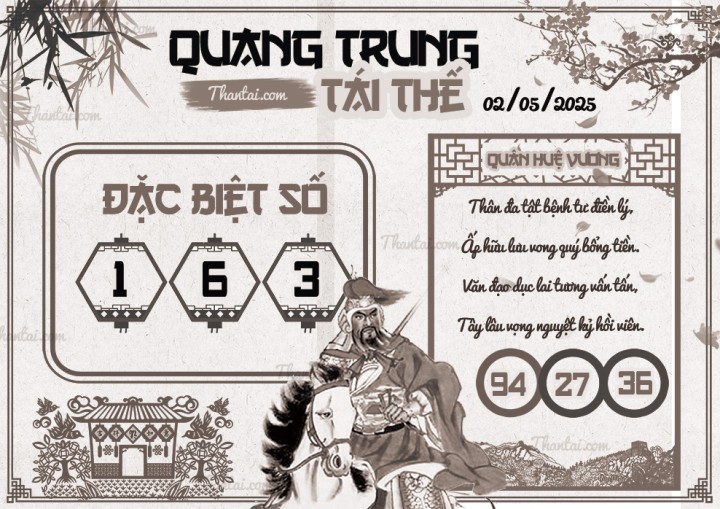 QUANG TRUNG TÁI THẾ 17/04/2025