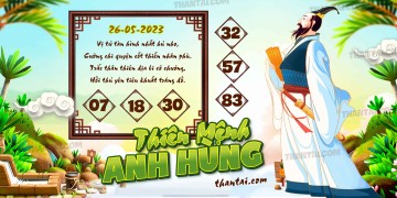 THIÊN MỆNH ANH HÙNG 26/05/2023