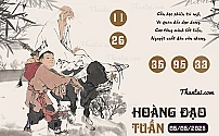 Hình ảnh kho tàng HOÀNG ĐẠO TUẦN dự đoán XSMB ngày 05/05/2025