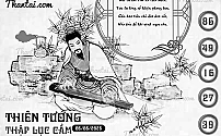 Hình ảnh kho tàng THIÊN TƯỚNG THẬP LỤC CẦU dự đoán XSMB ngày 05/05/2025