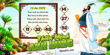 THIÊN MỆNH ANH HÙNG 13/06/2023