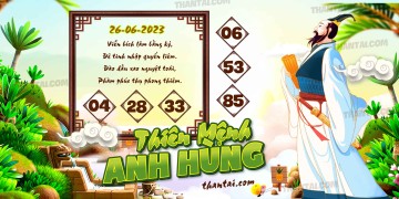 THIÊN MỆNH ANH HÙNG 26/06/2023