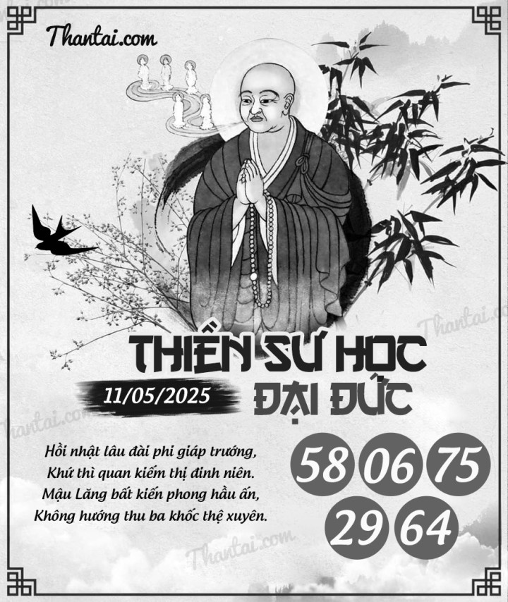 THIỀN SƯ HỌC ĐẠI ĐỨC 26/04/2025
