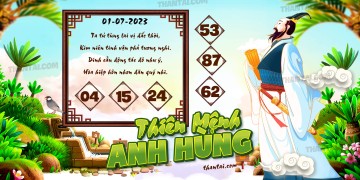 THIÊN MỆNH ANH HÙNG 01/07/2023