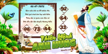 THIÊN MỆNH ANH HÙNG 03/07/2023