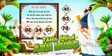 THIÊN MỆNH ANH HÙNG 25/07/2023