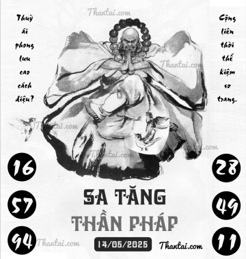 SA TĂNG THẦN PHÁP 14/05/2025