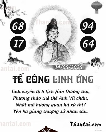 TẾ CÔNG LINH ỨNG 14/05/2025