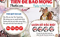 Hình ảnh kho tàng Tiên Đế Báo Mộng dự đoán XSMB ngày 15/05/2025