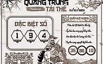 Hình ảnh kho tàng QUANG TRUNG TÁI THẾ dự đoán XSMB ngày 15/05/2025
