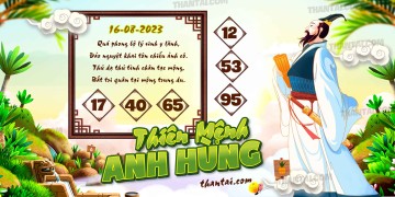 THIÊN MỆNH ANH HÙNG 16/08/2023