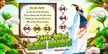 THIÊN MỆNH ANH HÙNG 24/08/2023