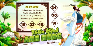 THIÊN MỆNH ANH HÙNG 26/08/2023