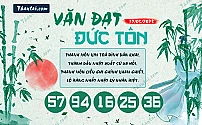 Hình ảnh kho tàng Văn Đạt Đức Tôn dự đoán XSMB ngày 17/05/2025