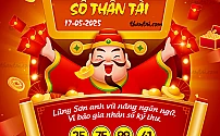 Hình ảnh kho tàng SỔ THẦN TÀI dự đoán XSMB ngày 17/05/2025