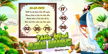 THIÊN MỆNH ANH HÙNG 30/08/2023