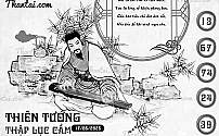 Hình ảnh kho tàng THIÊN TƯỚNG THẬP LỤC CẦU dự đoán XSMB ngày 17/05/2025