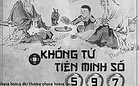 Hình ảnh kho tàng KHỔNG TỬ TIÊN MINH SỐ dự đoán XSMB ngày 17/05/2025