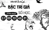 Hình ảnh kho tàng BẬC TRÍ GIẢ SỐ HỌC dự đoán XSMB ngày 17/05/2025