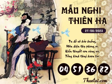 Mẫu Nghi Thiên Hạ 27/08/2023