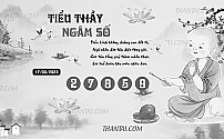 Hình ảnh kho tàng TIỂU THẦY NGÂM SỐ dự đoán XSMB ngày 17/05/2025