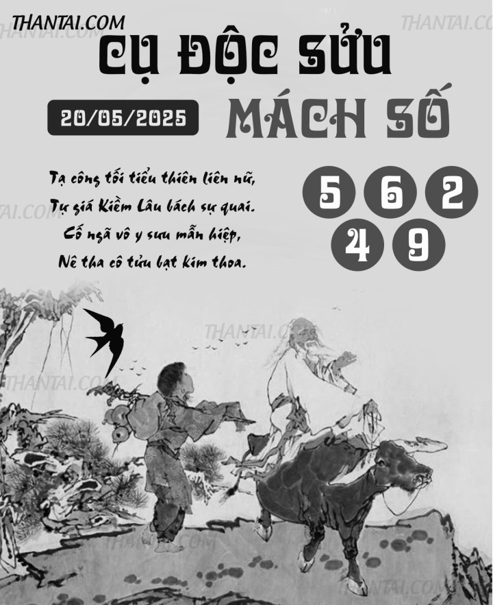 CỤ ĐỘC SỬU MÁCH SỐ 05/05/2025