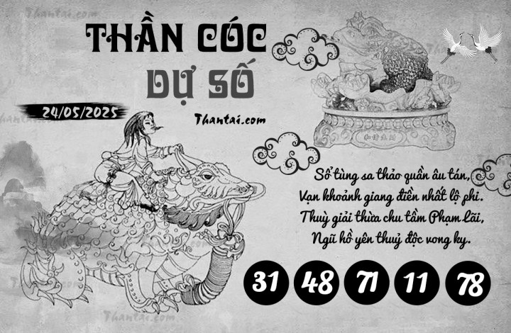 THẦN CÓC DỰ SỐ 10/05/2025