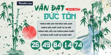 Văn Đạt Đức Tôn 26/05/2025