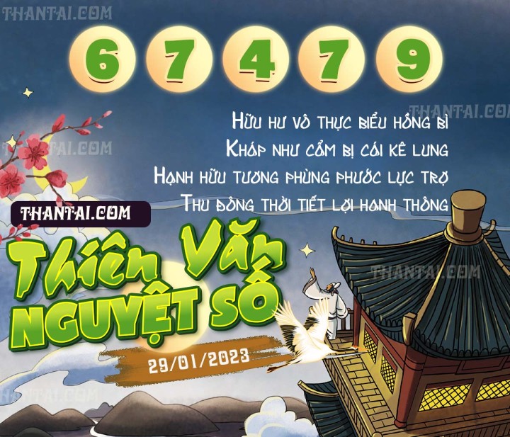 THIÊN VĂN NGUYỆT SỐ 14/01/2023