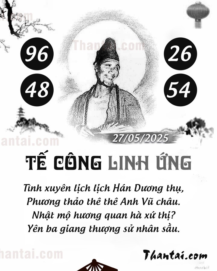 TẾ CÔNG LINH ỨNG 12/05/2025