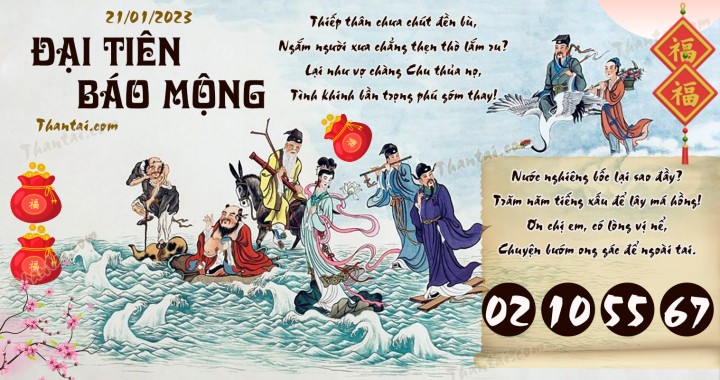 Đại Tiên Báo Mộng 06/01/2023