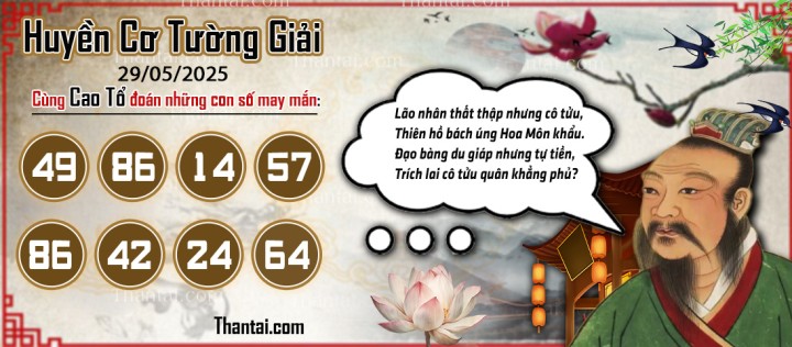 Huyền Cơ Tường Giải 14/05/2025