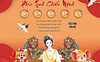 Hình ảnh kho tàng Phúc Tinh Chiếu Mệnh dự đoán XSMB ngày 02/06/2025