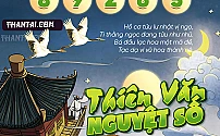 Hình ảnh kho tàng THIÊN VĂN NGUYỆT SỐ dự đoán XSMB ngày 02/06/2025