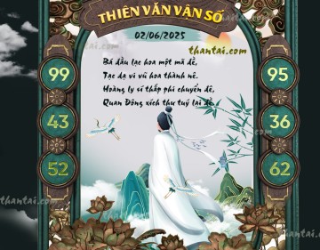THIÊN VĂN VẬN SỐ 02/06/2025