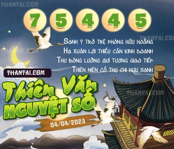 THIÊN VĂN NGUYỆT SỐ 04/04/2023