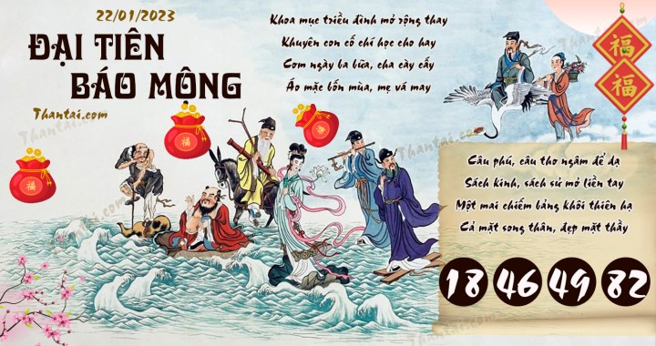 Đại Tiên Báo Mộng 07/01/2023