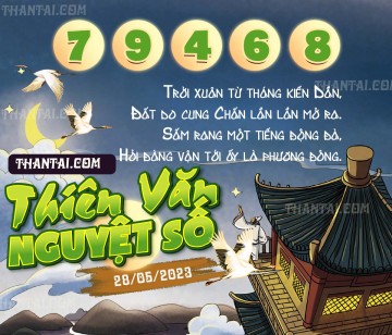 THIÊN VĂN NGUYỆT SỐ 28/05/2023