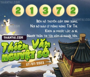 THIÊN VĂN NGUYỆT SỐ 27/07/2023