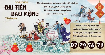 Đại Tiên Báo Mộng 25/01/2023