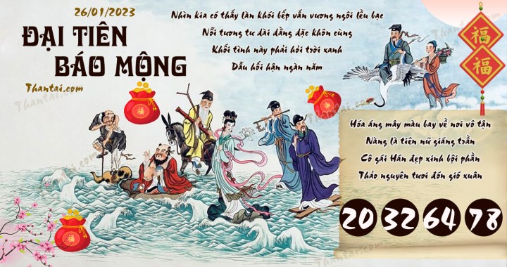 Đại Tiên Báo Mộng 11/01/2023