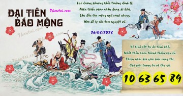 Đại Tiên Báo Mộng 26/03/2023