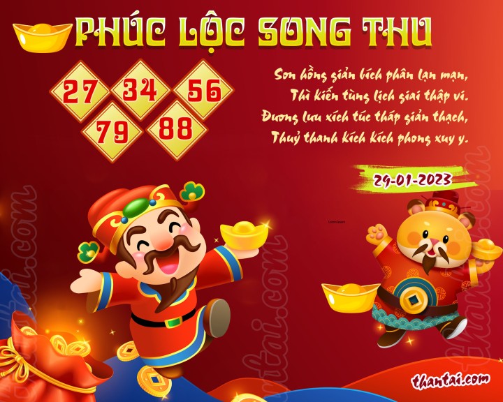 PHÚC LỘC SONG THU 14/01/2023