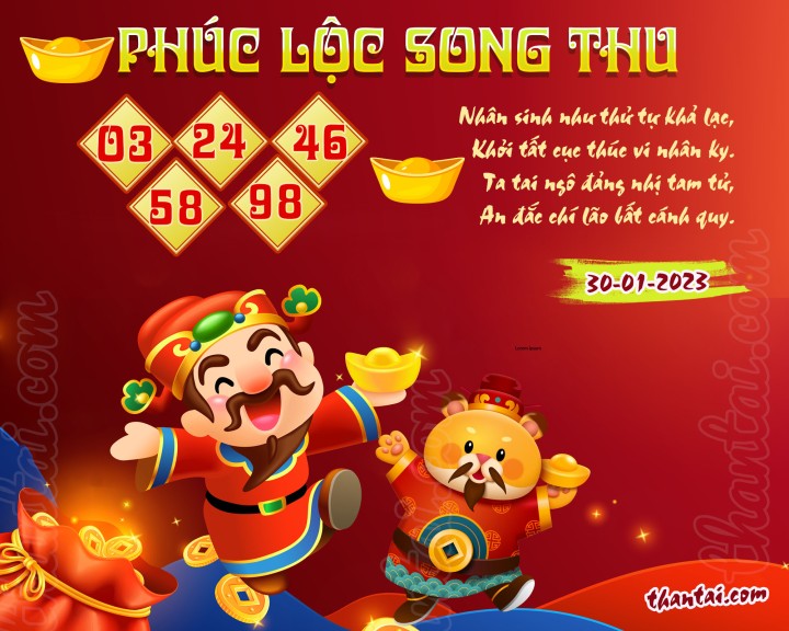 PHÚC LỘC SONG THU 16/01/2023