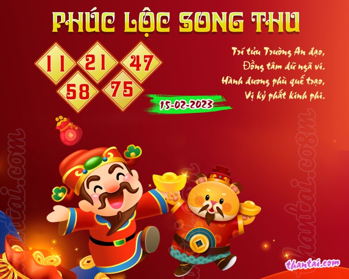 PHÚC LỘC SONG THU 31/01/2023