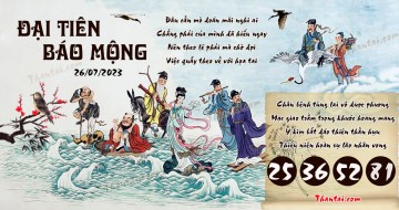 Đại Tiên Báo Mộng 26/07/2023