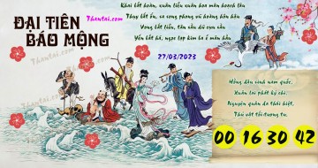 Đại Tiên Báo Mộng 27/03/2023