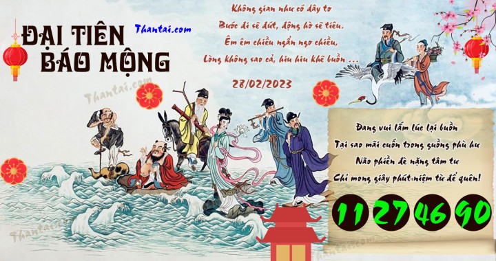 Đại Tiên Báo Mộng 13/02/2023